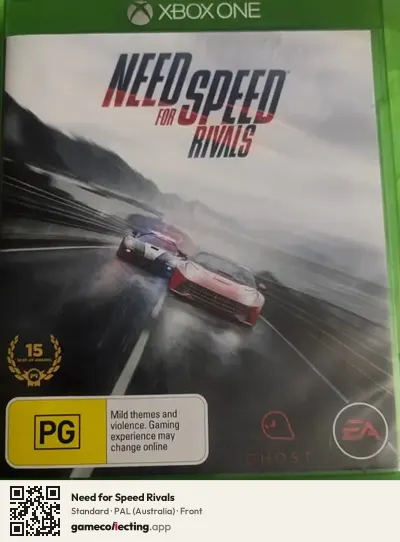 Need for Speed Rivals Xbox One, Australia box front