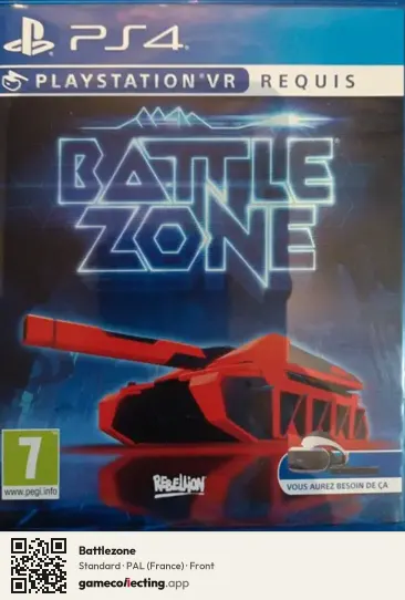 Battlezone PlayStation 4, France box front