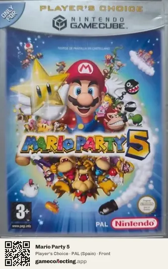 Mario Party 5 Nintendo GameCube, Spain box front