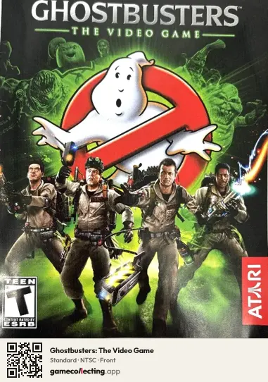 Ghostbusters: The Video Game PlayStation 3, NTSC box front