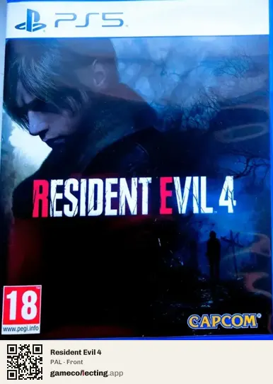 Resident Evil 4 PlayStation 5, PAL box front