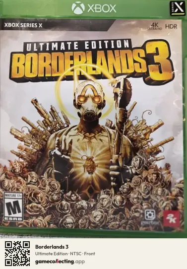 Borderlands 3 Xbox Series X, NTSC box front