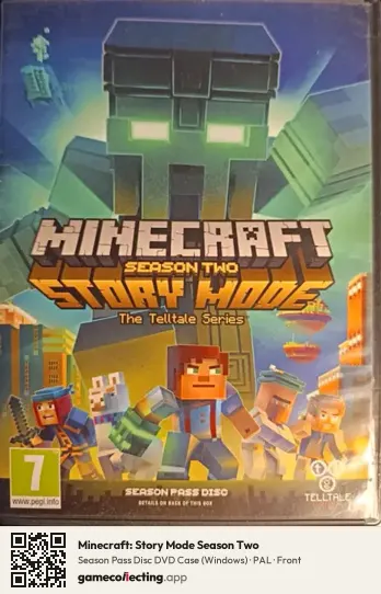 Minecraft: Story Mode Season Two Computer, PAL box front