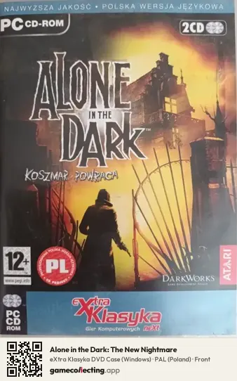 Alone in the Dark: The New Nightmare Computer, Poland box front