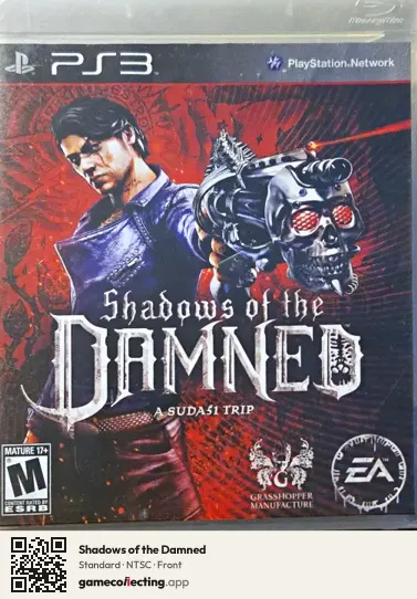 Shadows of the Damned PlayStation 3, NTSC box front