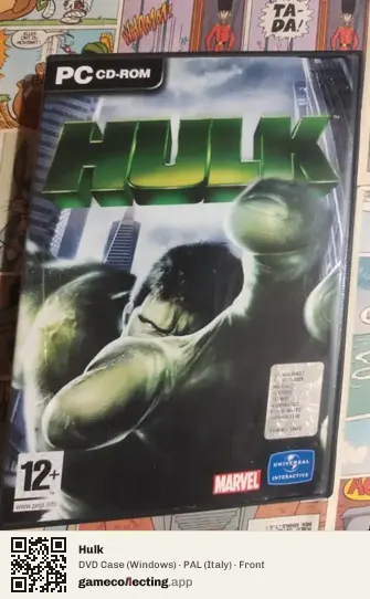 Hulk Computer, Italy box front