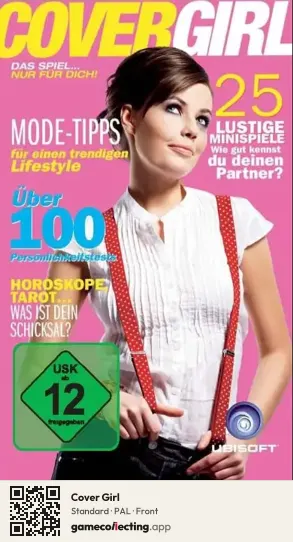 Cover Girl PlayStation Portable, PAL box front