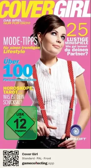 Cover Girl PlayStation Portable, PAL box front