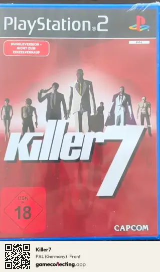 Killer7 PlayStation 2, Germany box front