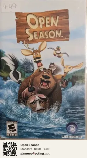 Open Season PlayStation Portable, NTSC box front