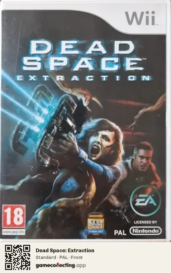 Dead Space: Extraction Nintendo Wii, PAL box front
