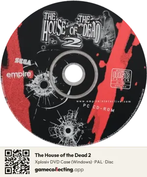 The House of the Dead 2 Computer, PAL disc