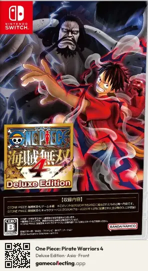 One Piece: Pirate Warriors 4 Nintendo Switch, Asia box front