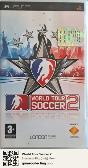 World Tour Soccer 2 PlayStation Portable, Italy box front