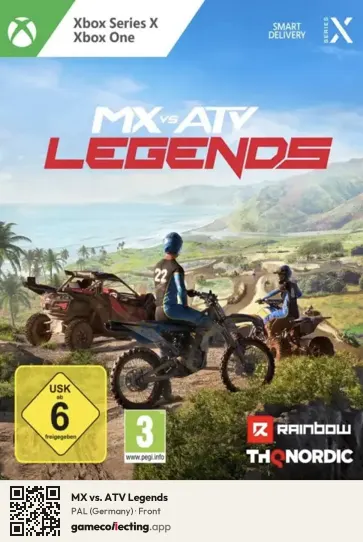 MX vs. ATV Legends Xbox Series X, Germany box front