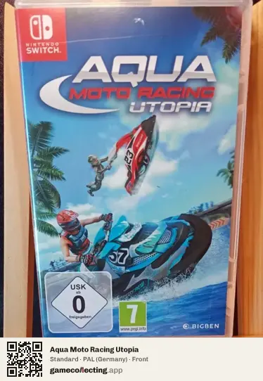 Aqua Moto Racing Utopia Nintendo Switch, Germany box front
