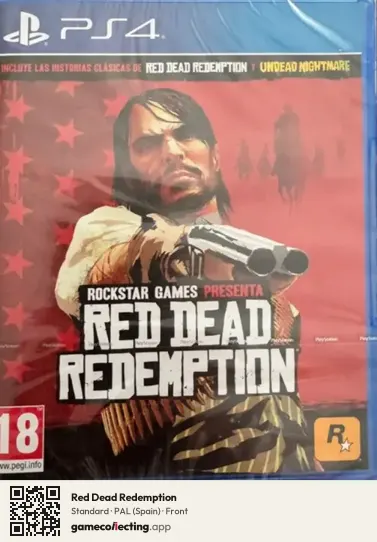 Red Dead Redemption PlayStation 4, Spain box front