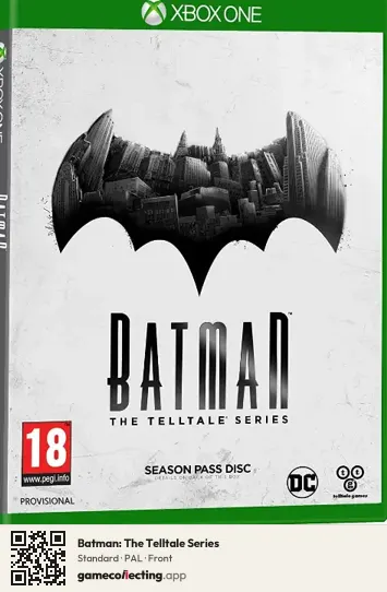 Batman: The Telltale Series Xbox One, PAL box front
