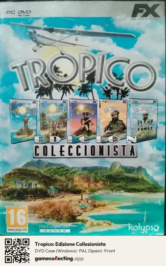 Tropico: Edizione Collezionista Computer, Spain box front