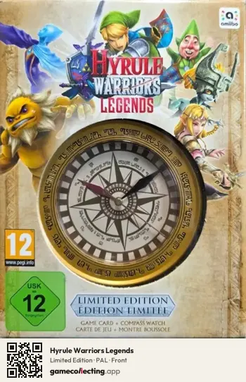 Hyrule Warriors Legends Nintendo 3DS, PAL box front