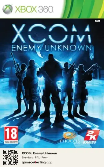 XCOM: Enemy Unknown Xbox 360, PAL box front