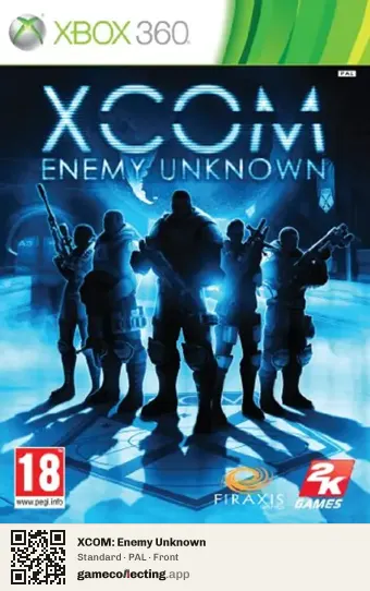 XCOM: Enemy Unknown Xbox 360, PAL box front