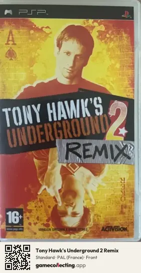 Tony Hawk's Underground 2 Remix PlayStation Portable, France box front