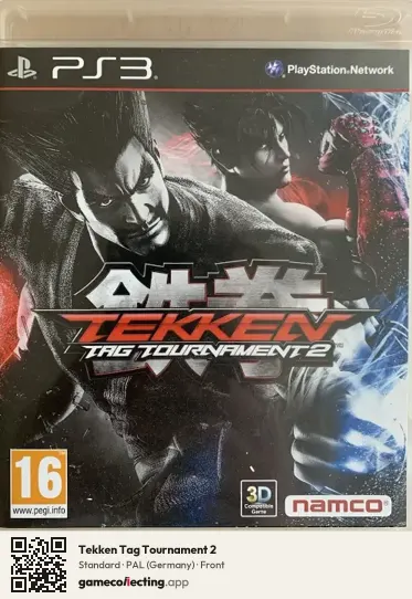 Tekken Tag Tournament 2 PlayStation 3, Germany box front