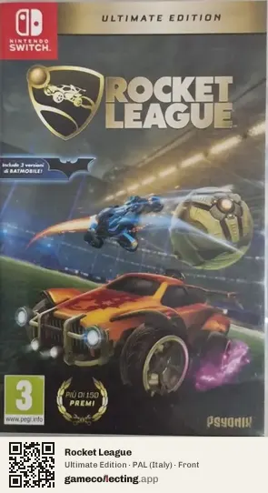 Rocket League Nintendo Switch, Italy box front