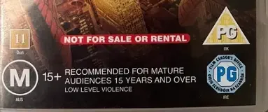 Spider-Man 2, the Australian classification mark on its front