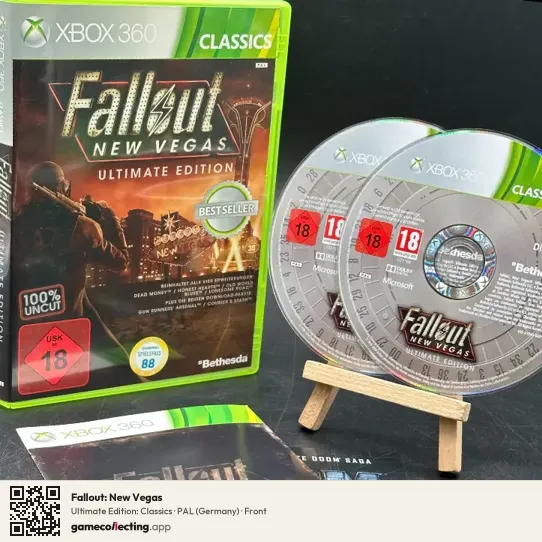Fallout: New Vegas Xbox 360, Germany box front