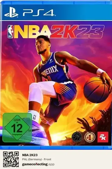 NBA 2K23 PlayStation 4, Germany box front