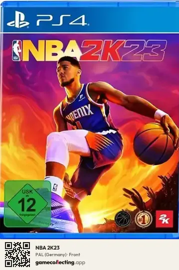 NBA 2K23 PlayStation 4, Germany box front