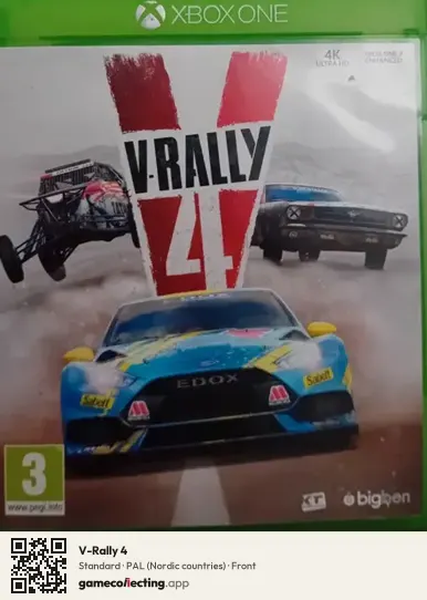 V-Rally 4 Xbox One, Nordic countries box front