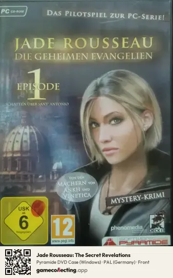 Jade Rousseau: The Secret Revelations Computer, Germany box front