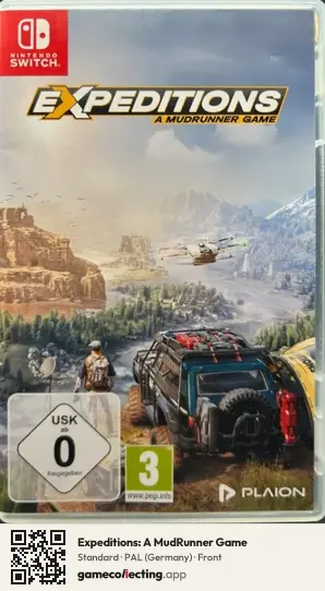 Expeditions: A MudRunner Game Nintendo Switch, Germany box front