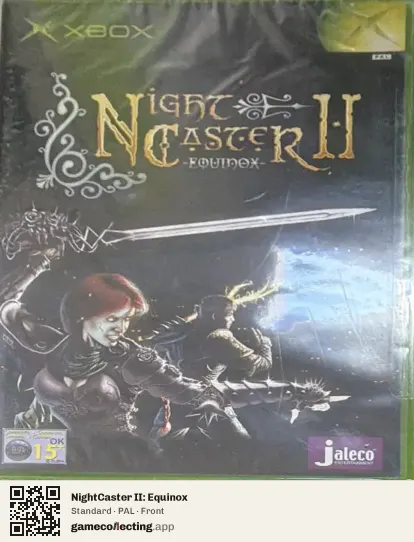 NightCaster II: Equinox Xbox, PAL box front
