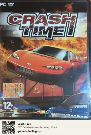 Crash Time Computer, Italy box front