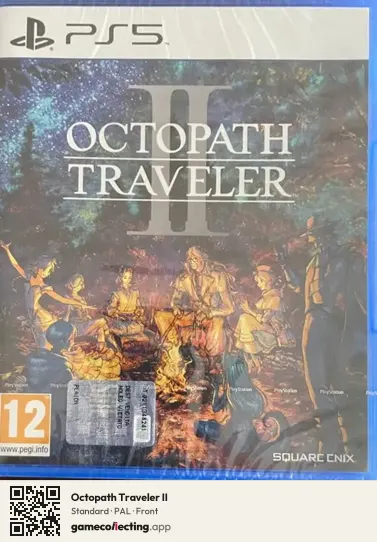 Octopath Traveler II PlayStation 5, PAL box front