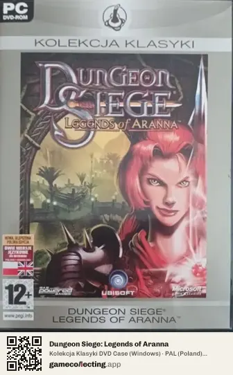 Dungeon Siege: Legends of Aranna Computer, Poland box front