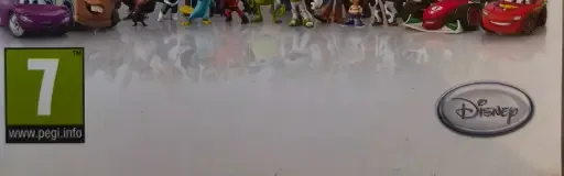 Disney Infinity, the USK square on its front
