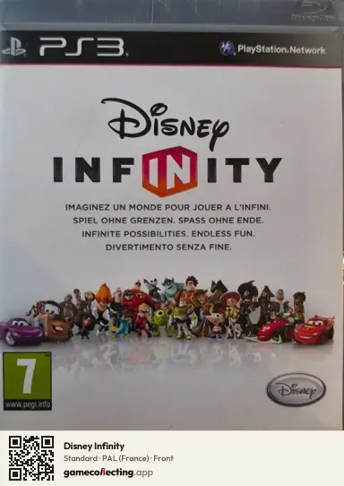 Disney Infinity PlayStation 3, France box front
