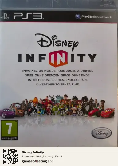 Disney Infinity PlayStation 3, France box front