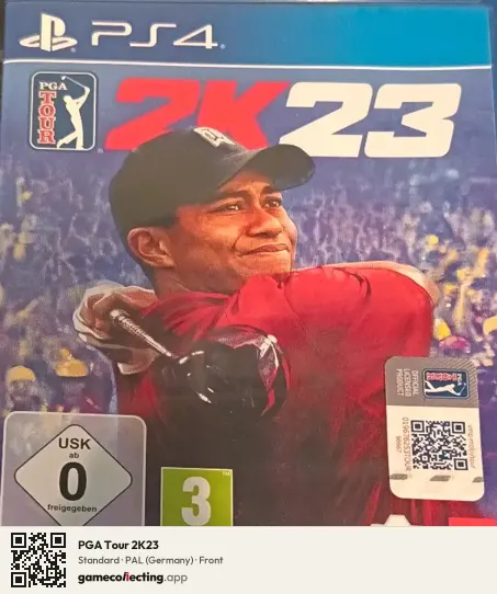 PGA Tour 2K23 PlayStation 4, Germany box front