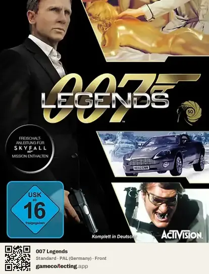 007 Legends Xbox 360, Germany box front