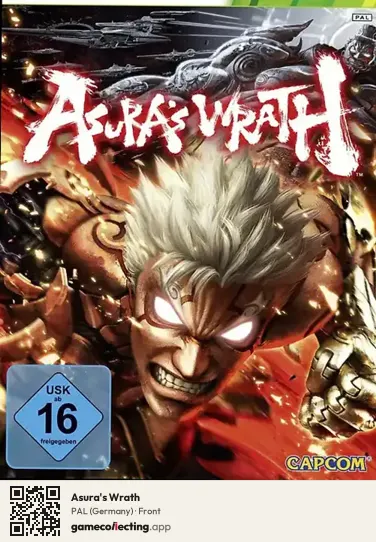 Asura's Wrath Xbox 360, Germany box front
