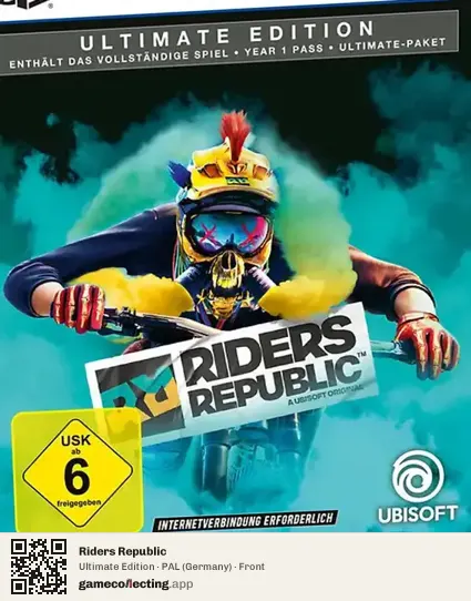 Riders Republic PlayStation 5, Germany box front