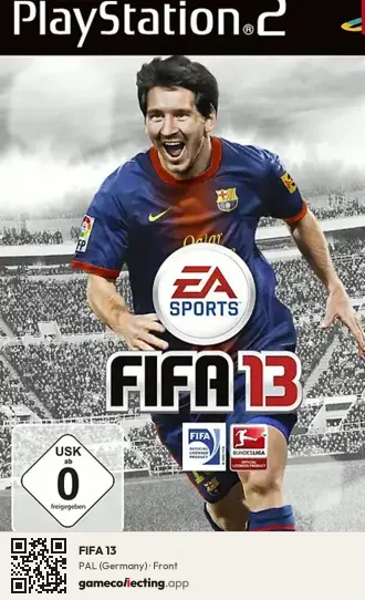 FIFA 13 PlayStation 2, Germany box front