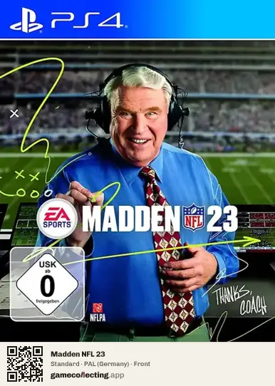 Madden NFL 23 PlayStation 4, Germany box front