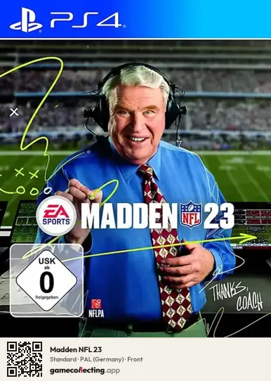 Madden NFL 23 PlayStation 4, Germany box front